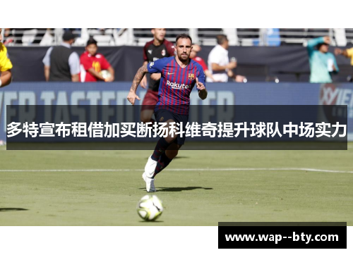 多特宣布租借加买断扬科维奇提升球队中场实力